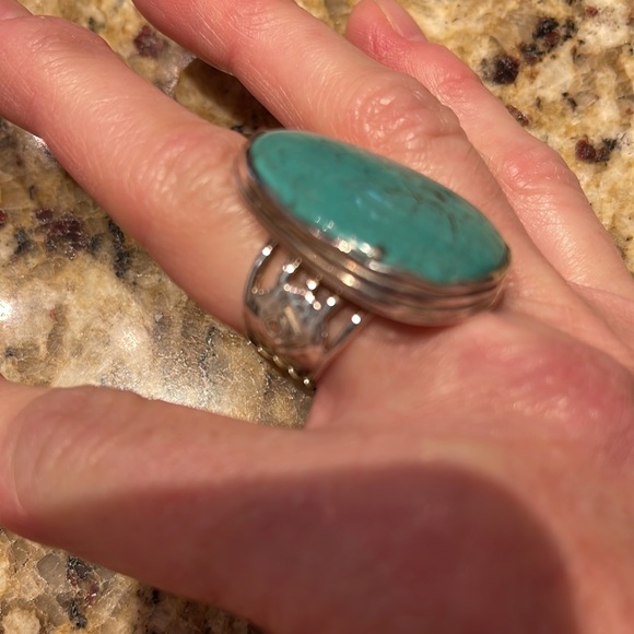 Silpada Turquoise Sterling Silver Ring - Picture 7 of 12
